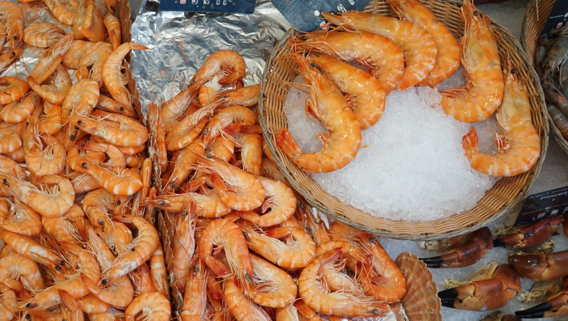 Garlicky prawns with sherry