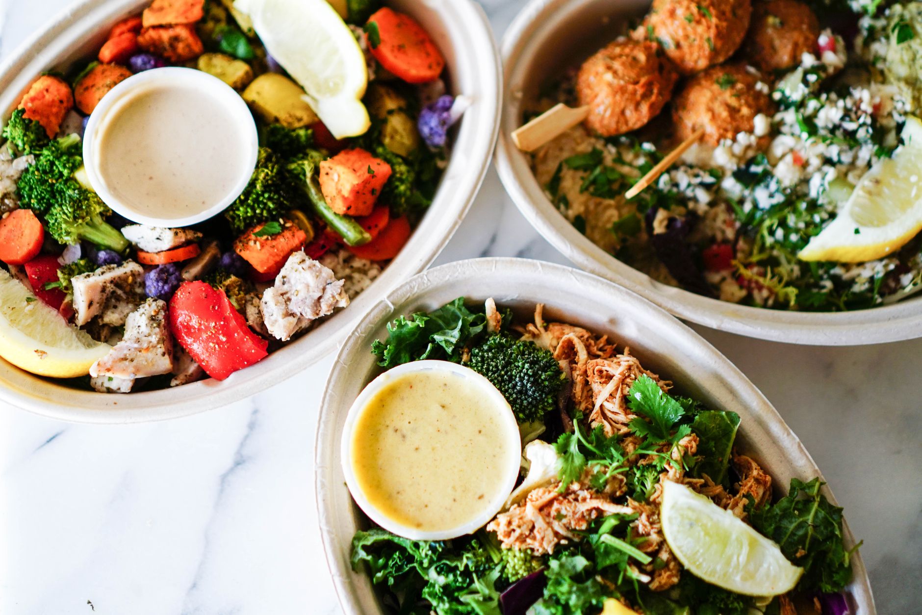Roasted Vegetable Salad Meal Prep