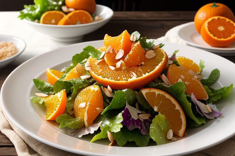 Tangerine Tossed Salad