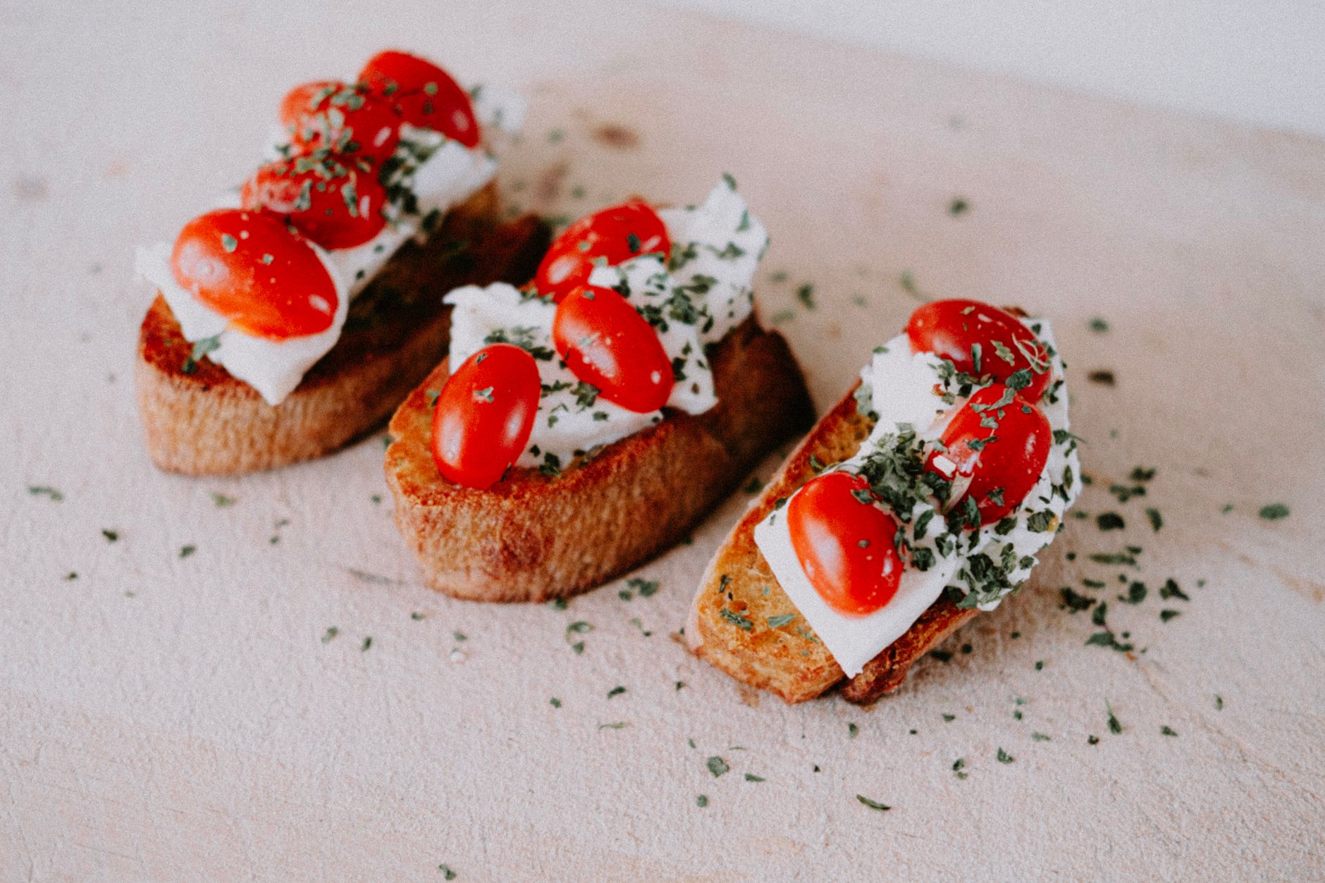 Strawberry Ricotta Bruschetta