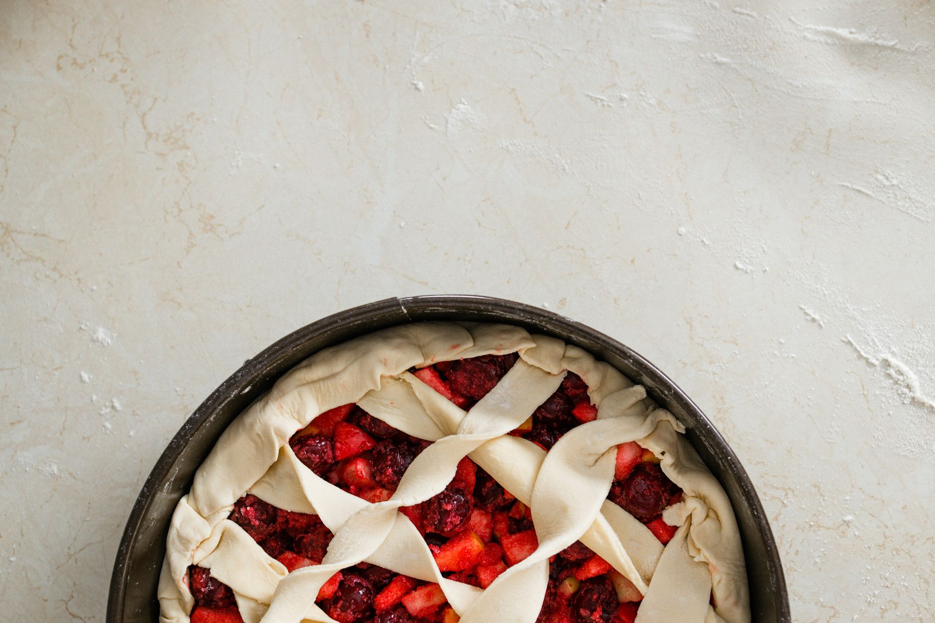 Cherry-Brandy Baked Brie