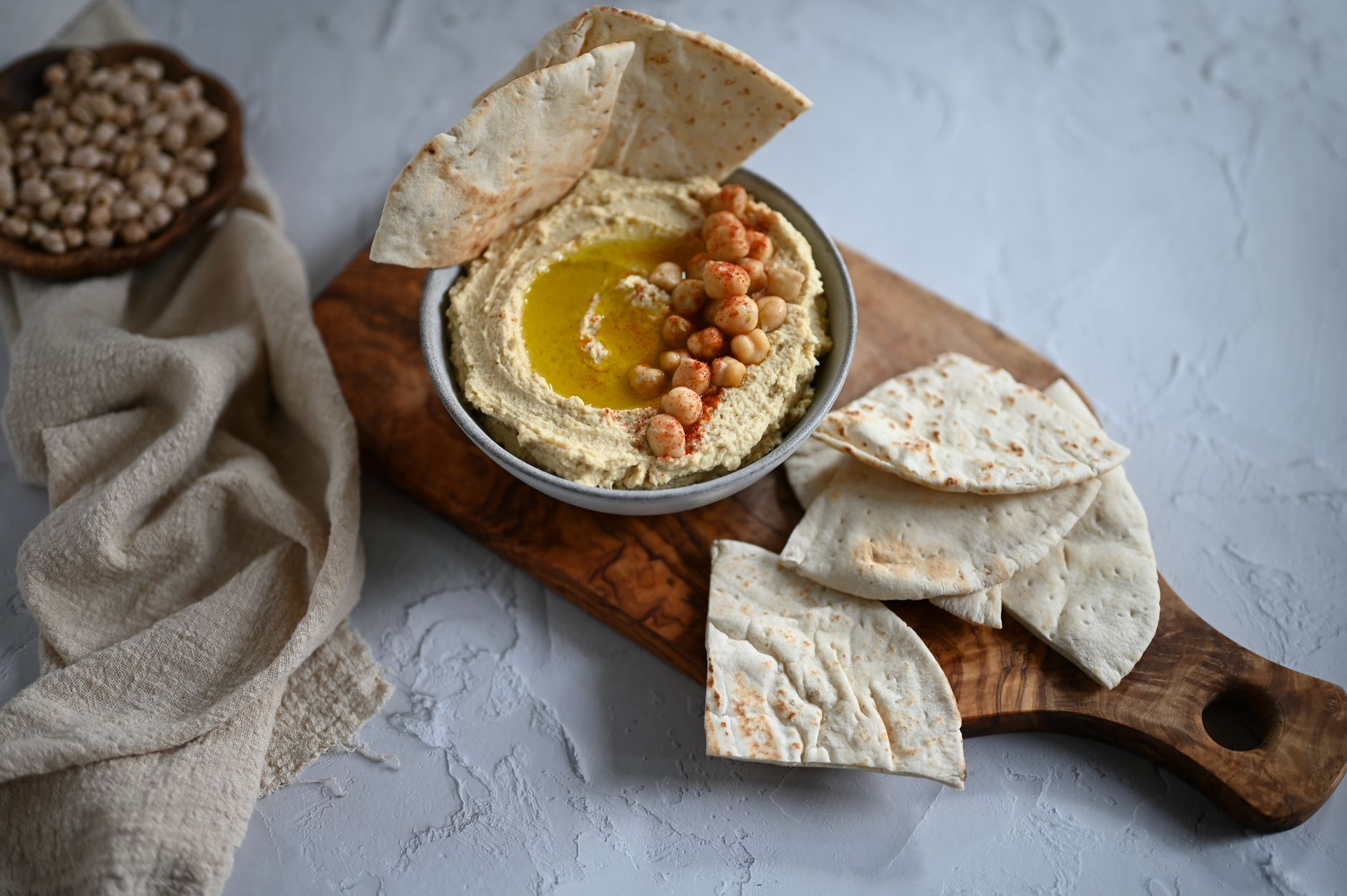 Chickpea Spread with Caramelized Onions