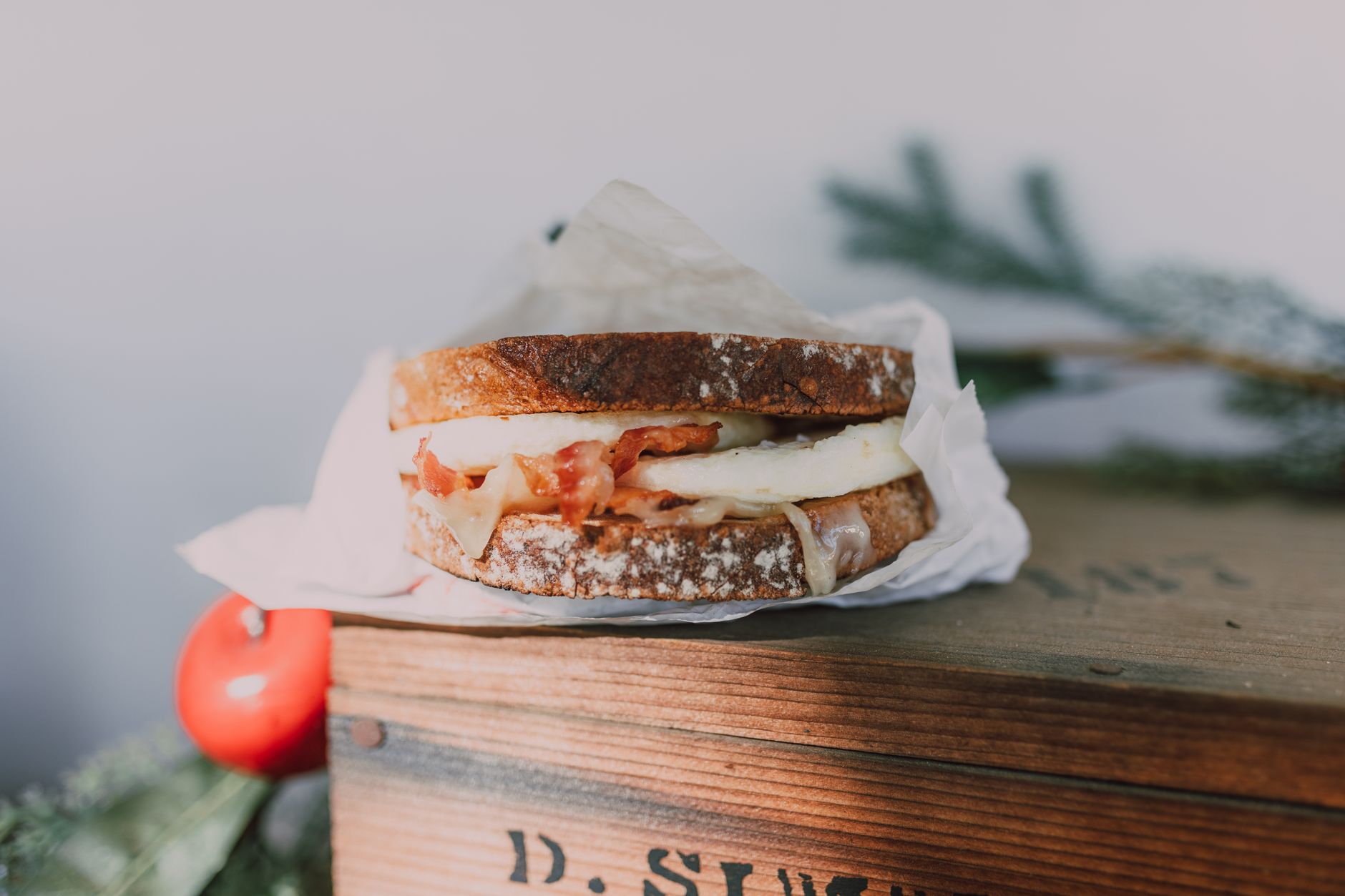 Overnight Bacon and Swiss Breakfast