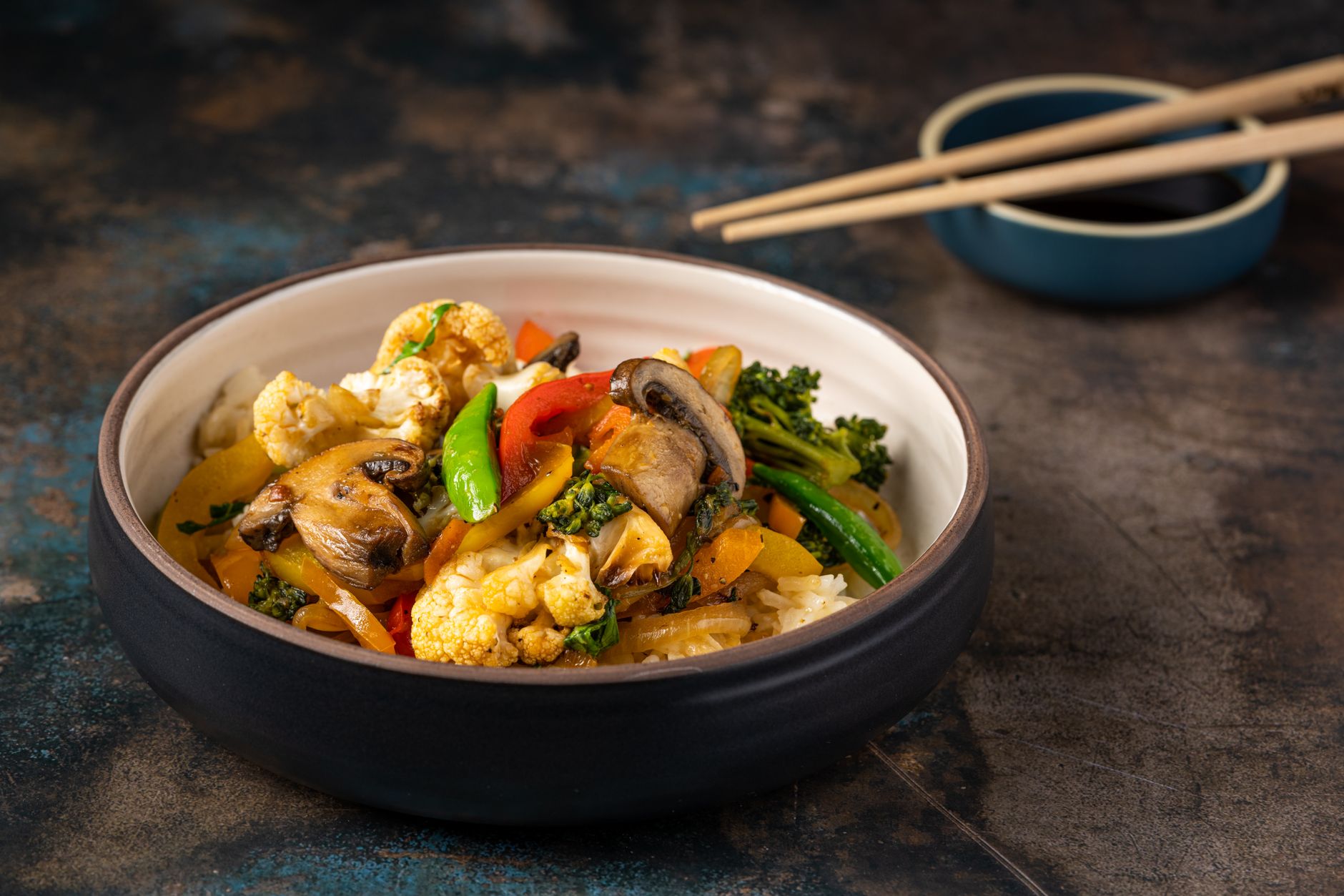 Spicy Coconut Vegetable Stir Fry