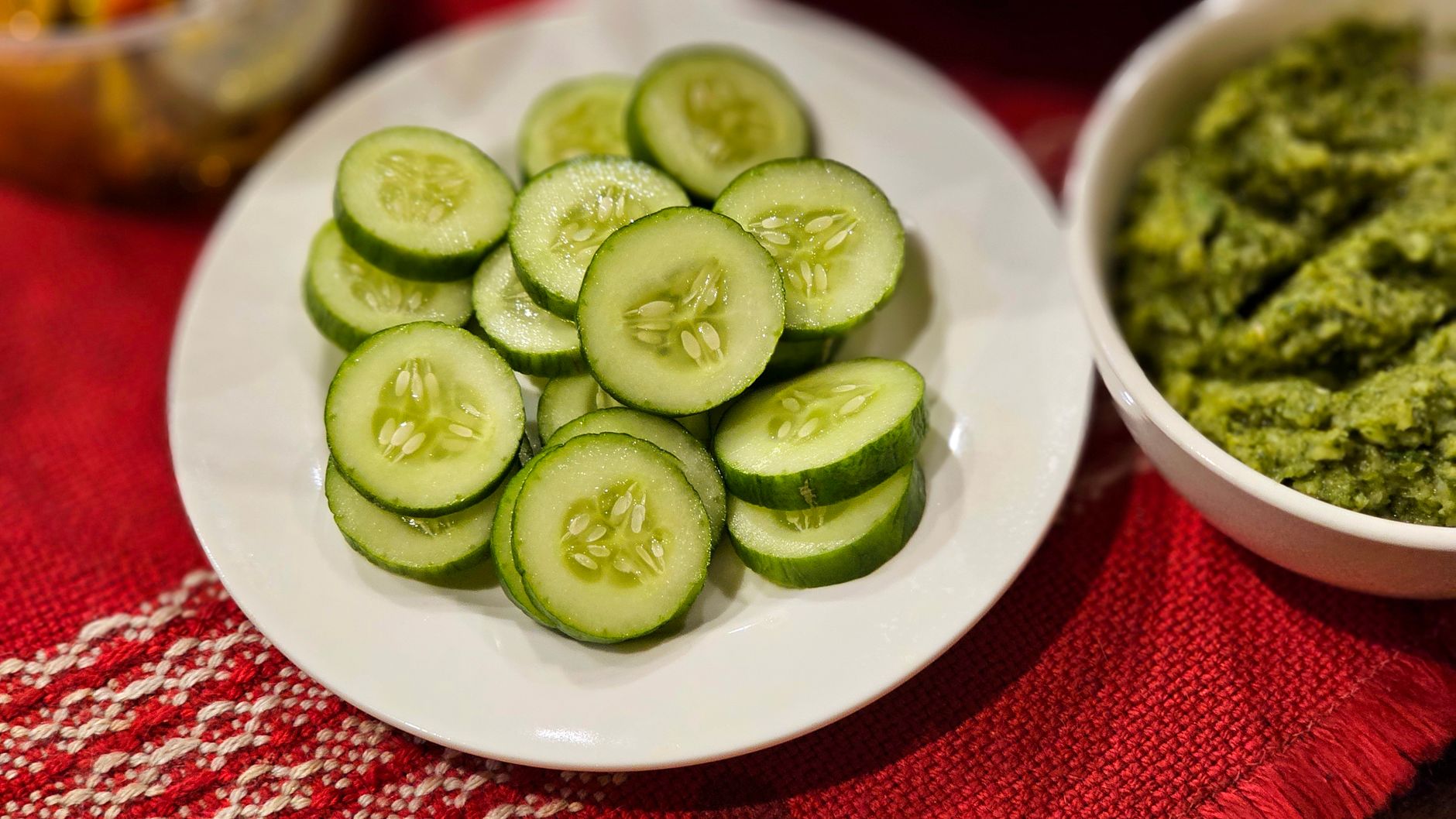 Crunchy Cucumber Rounds