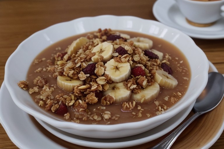 No Sugar Added Banana Nut Granola