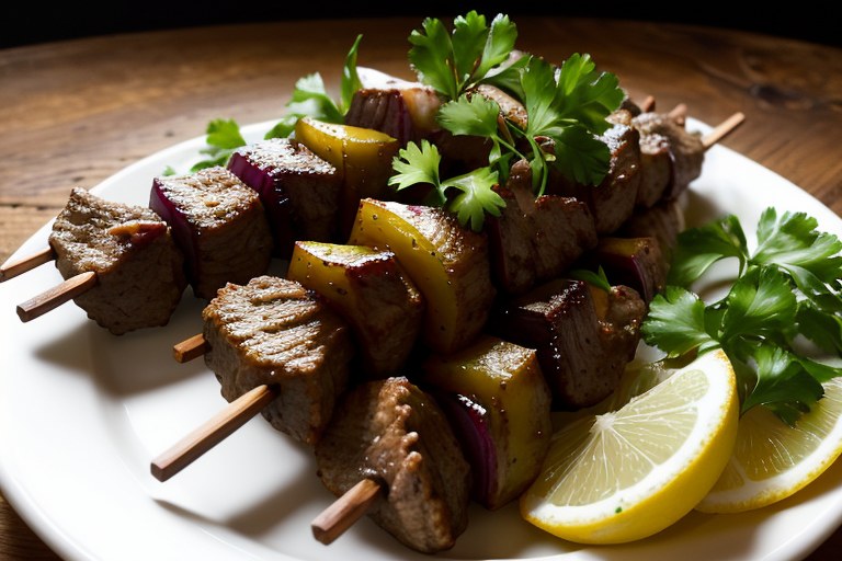 Moroccan Beef Kabobs