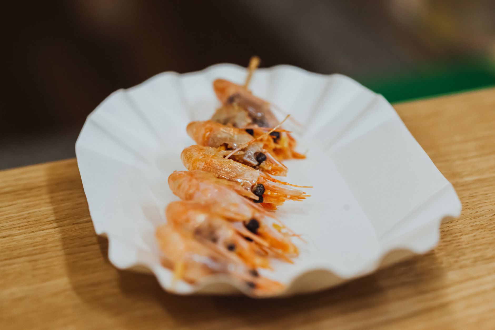 Broiled Shrimp Skewers