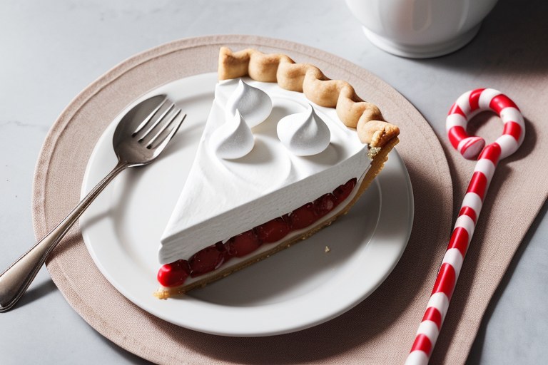 Candy Cane Pie