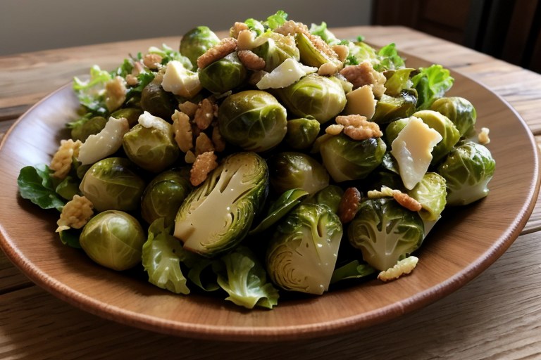 Shaved Brussels Sprouts Salad Recipe