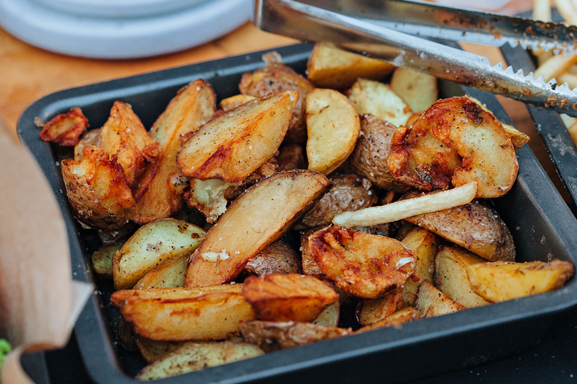 Oven Baked Steak Fries