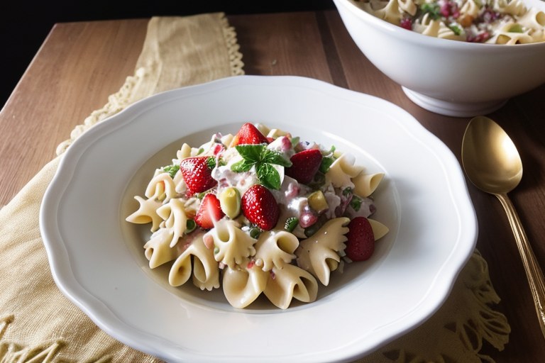 Strawberry Pasta Salad