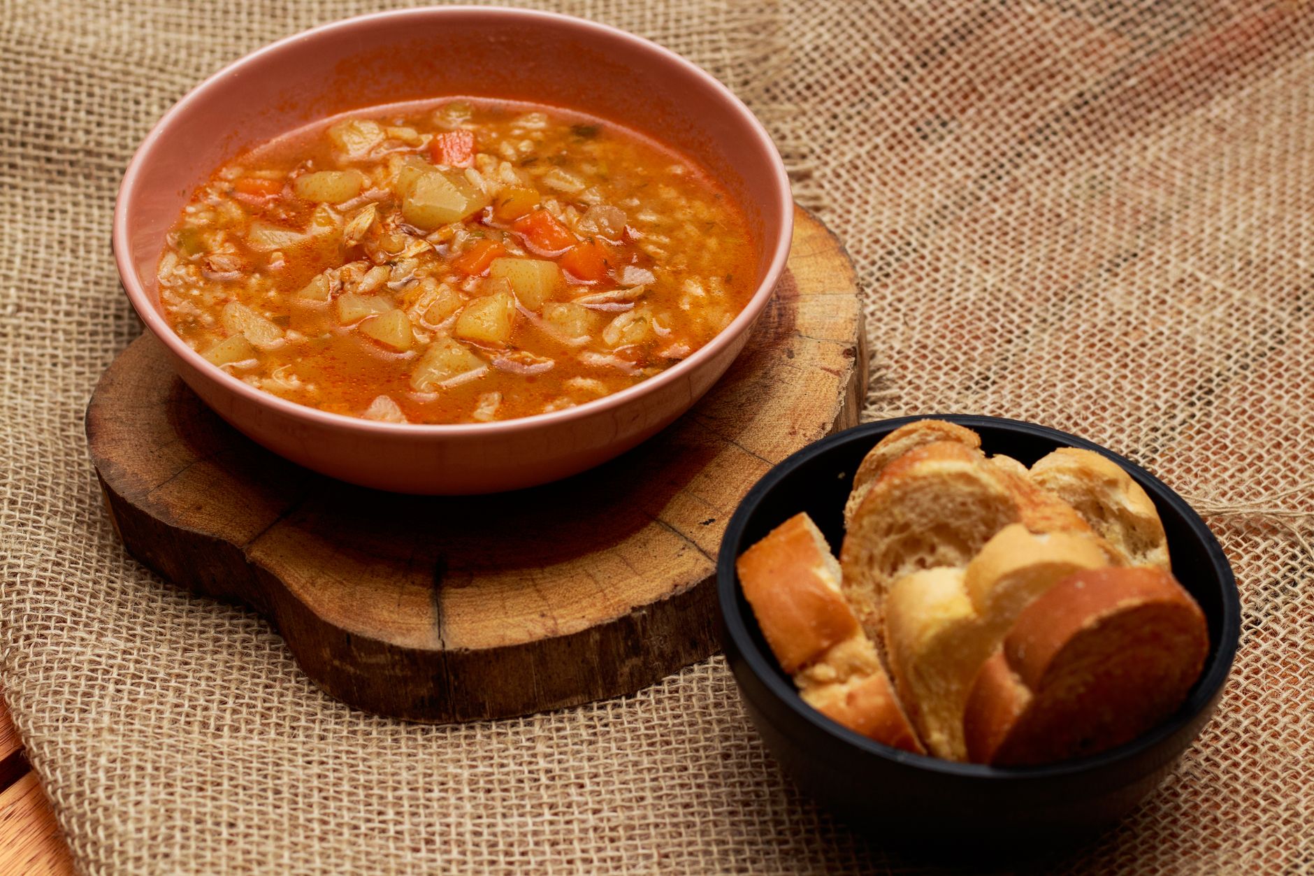 Minestrone with Turkey