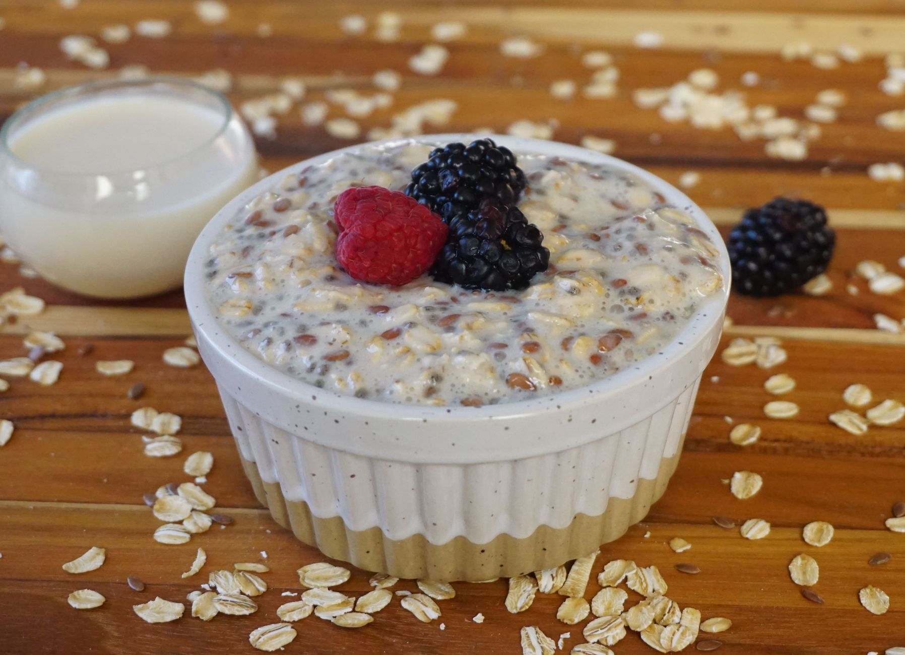Low Sugar Overnight Oats
