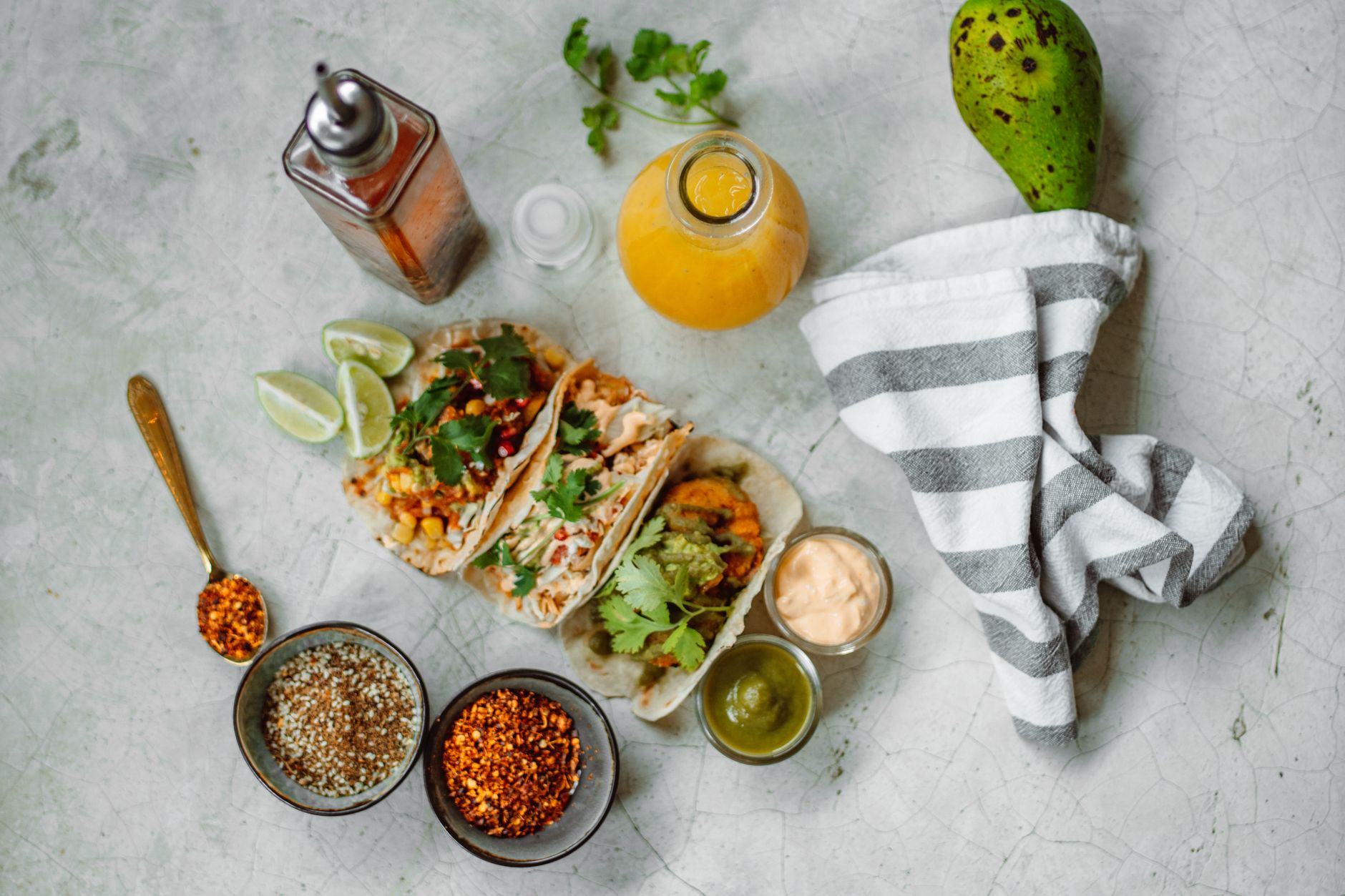 Cauliflower Tacos Recipe (with Romesco Sauce)