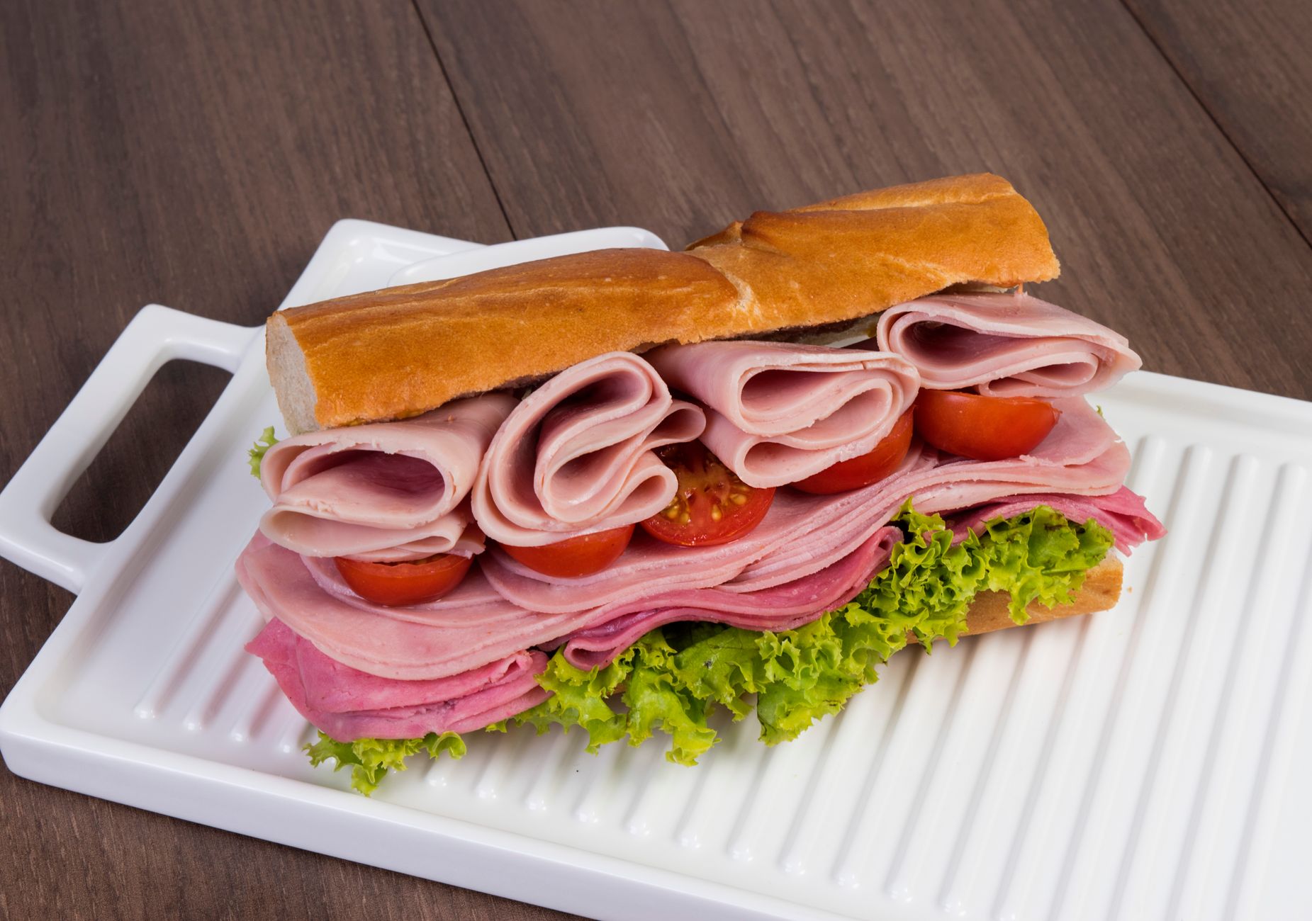 Salami, Ham, and Pepperoni Sandwiches in the Air Fryer