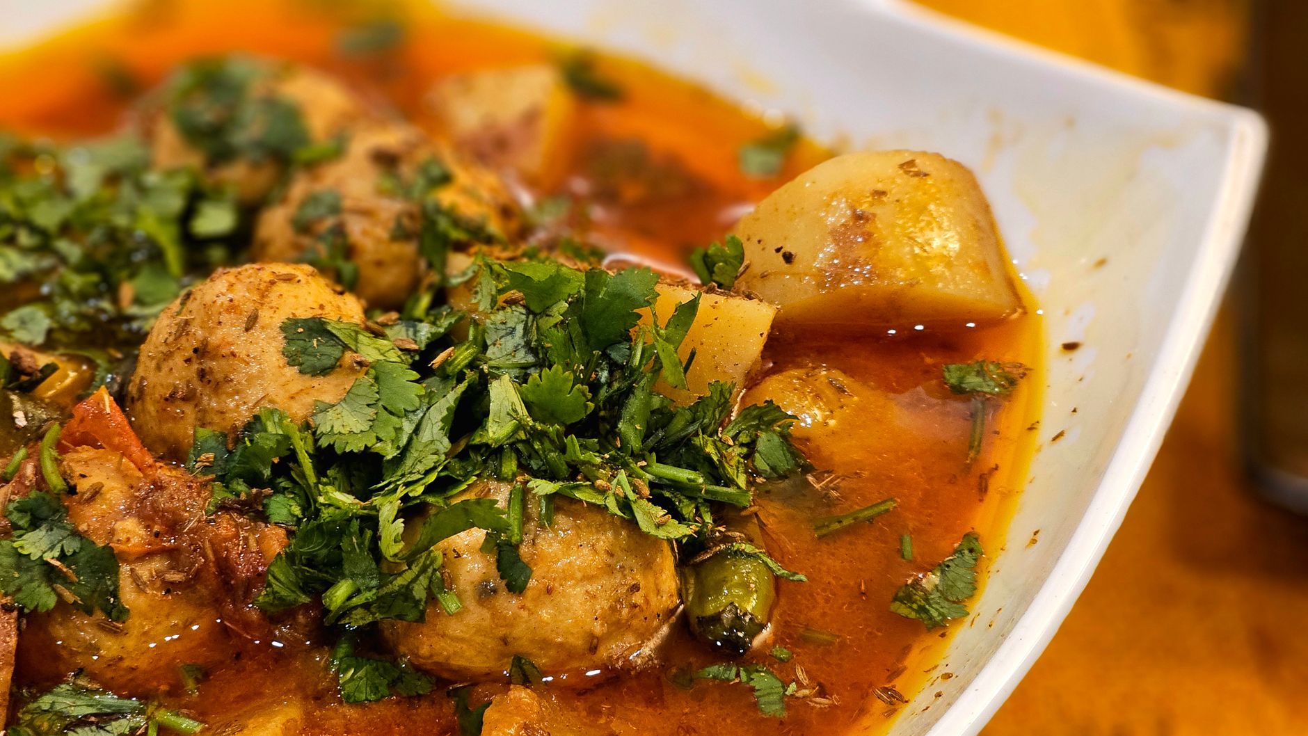 Hearty Meatball Soup