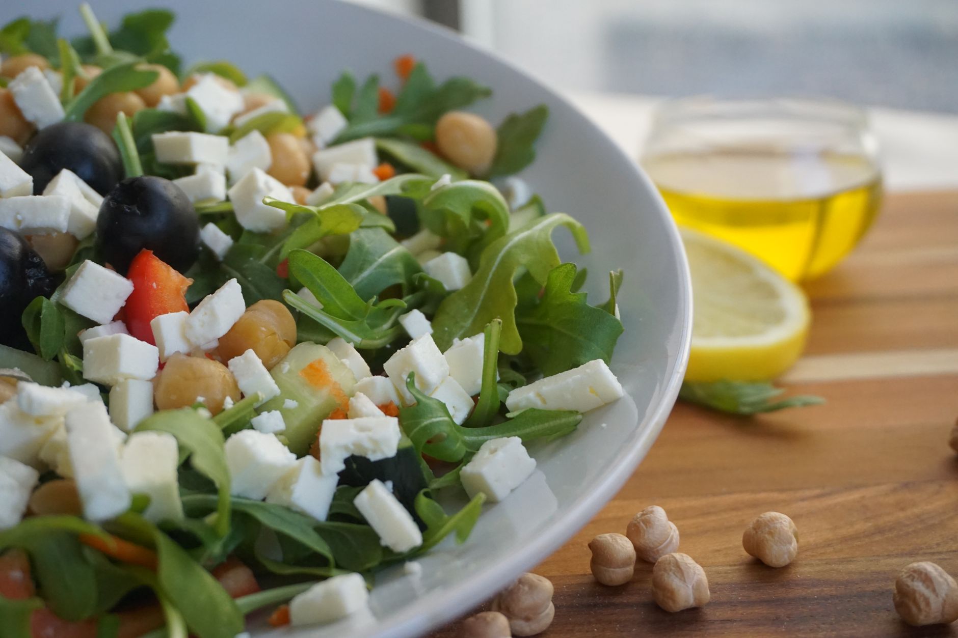 Lemony Garbanzo Salad