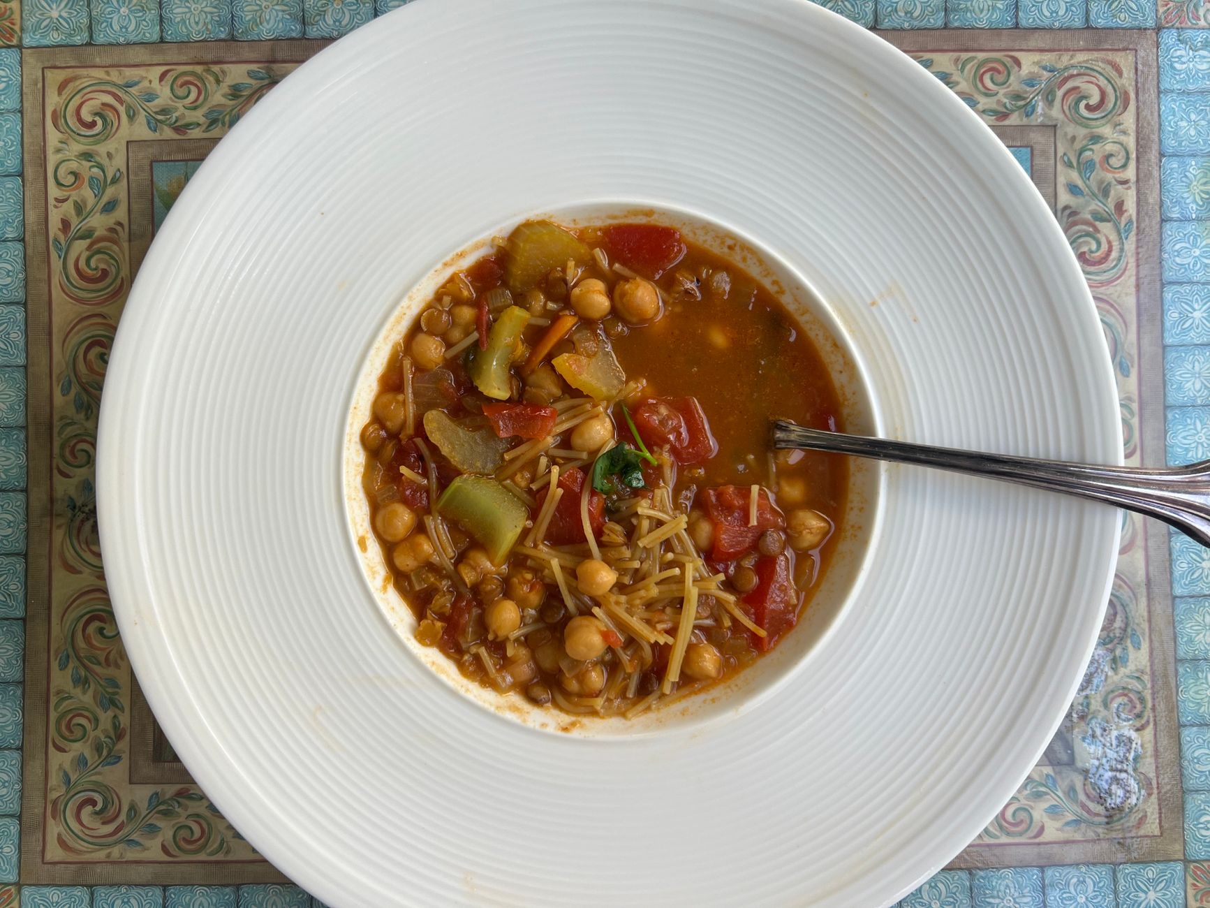 Lemony Chickpea Soup
