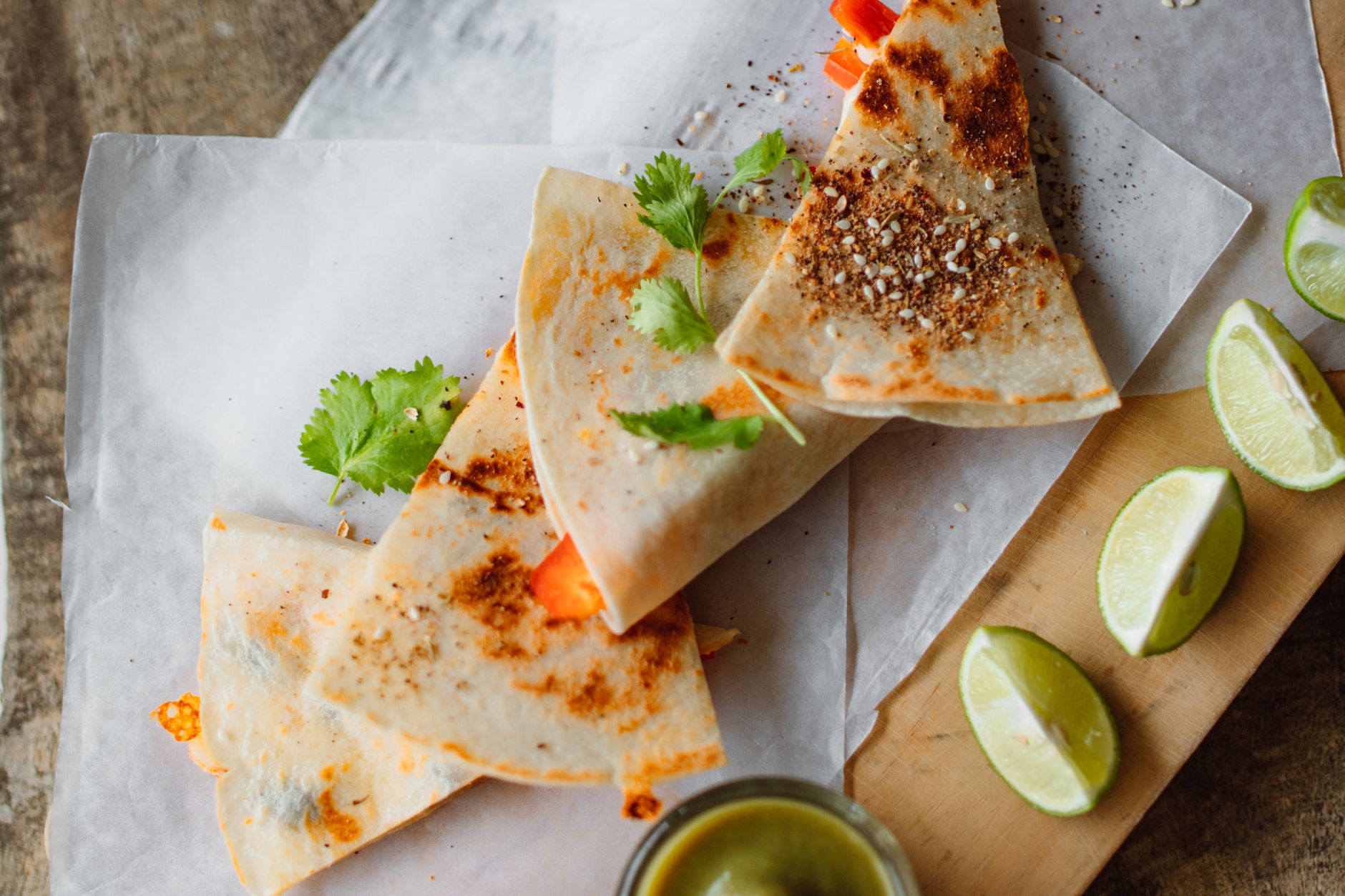 Spiced tortilla