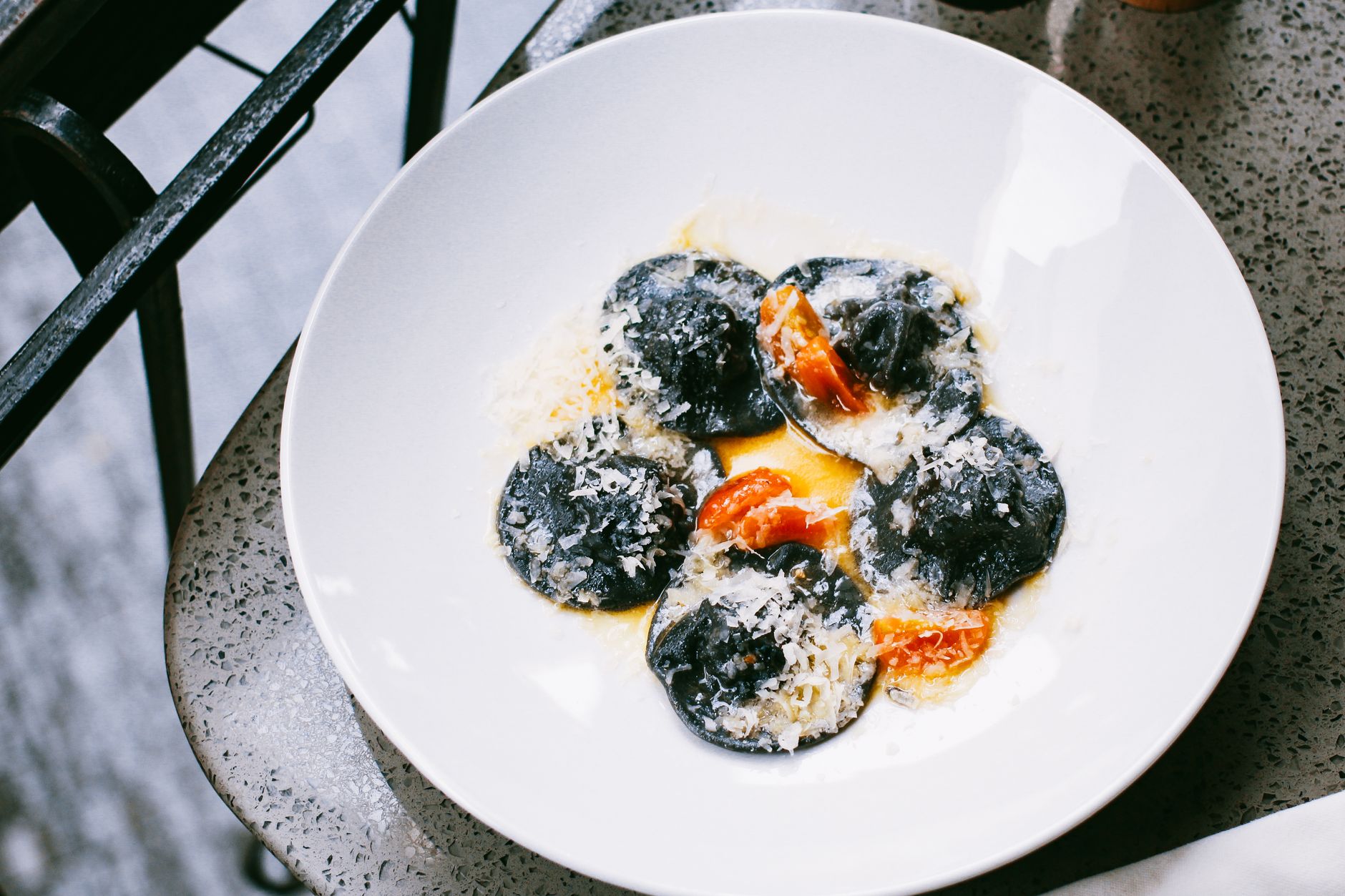Ravioli with Sage Brown Butter Sauce