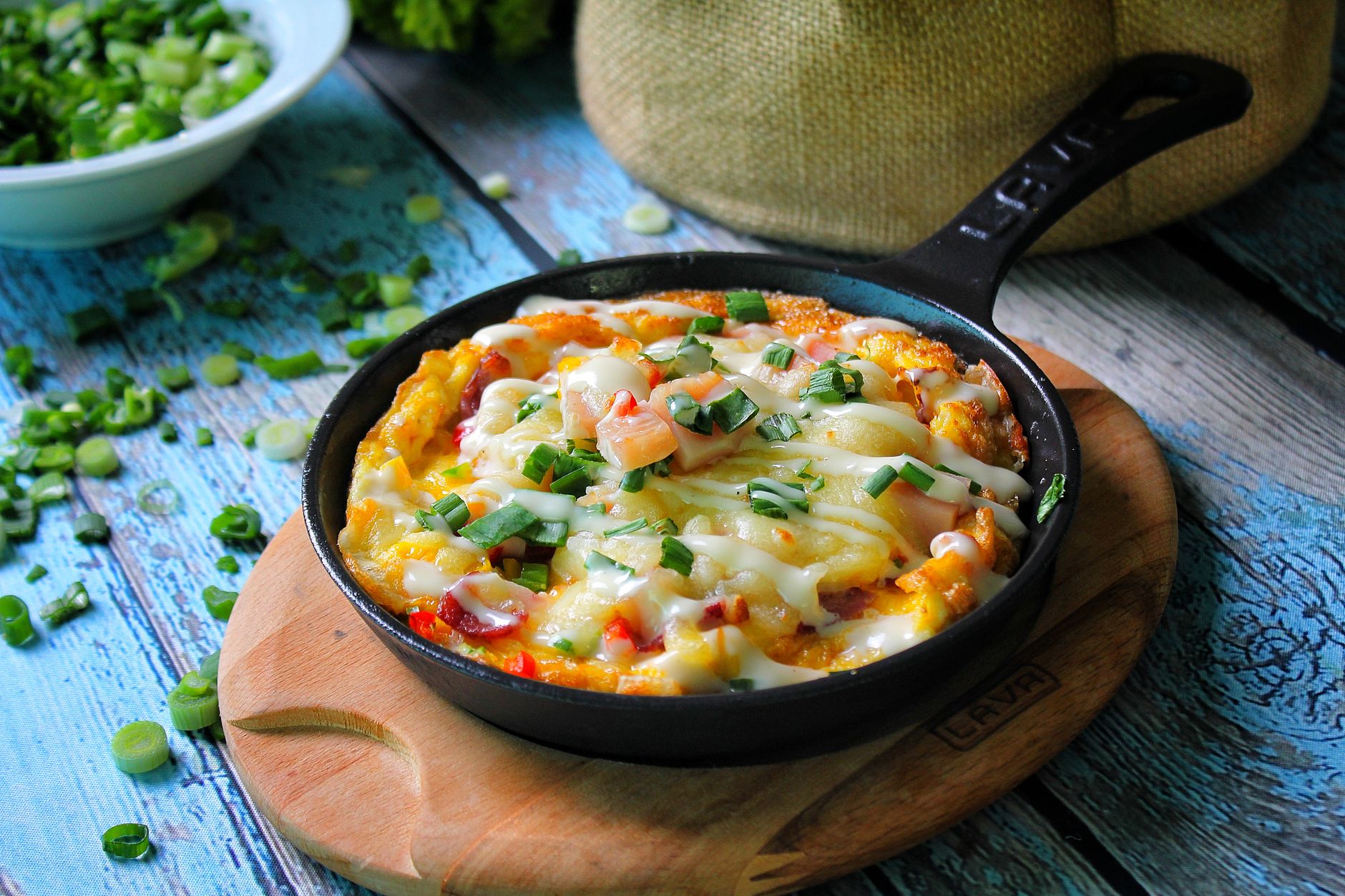 Ham & Potato Frittata
