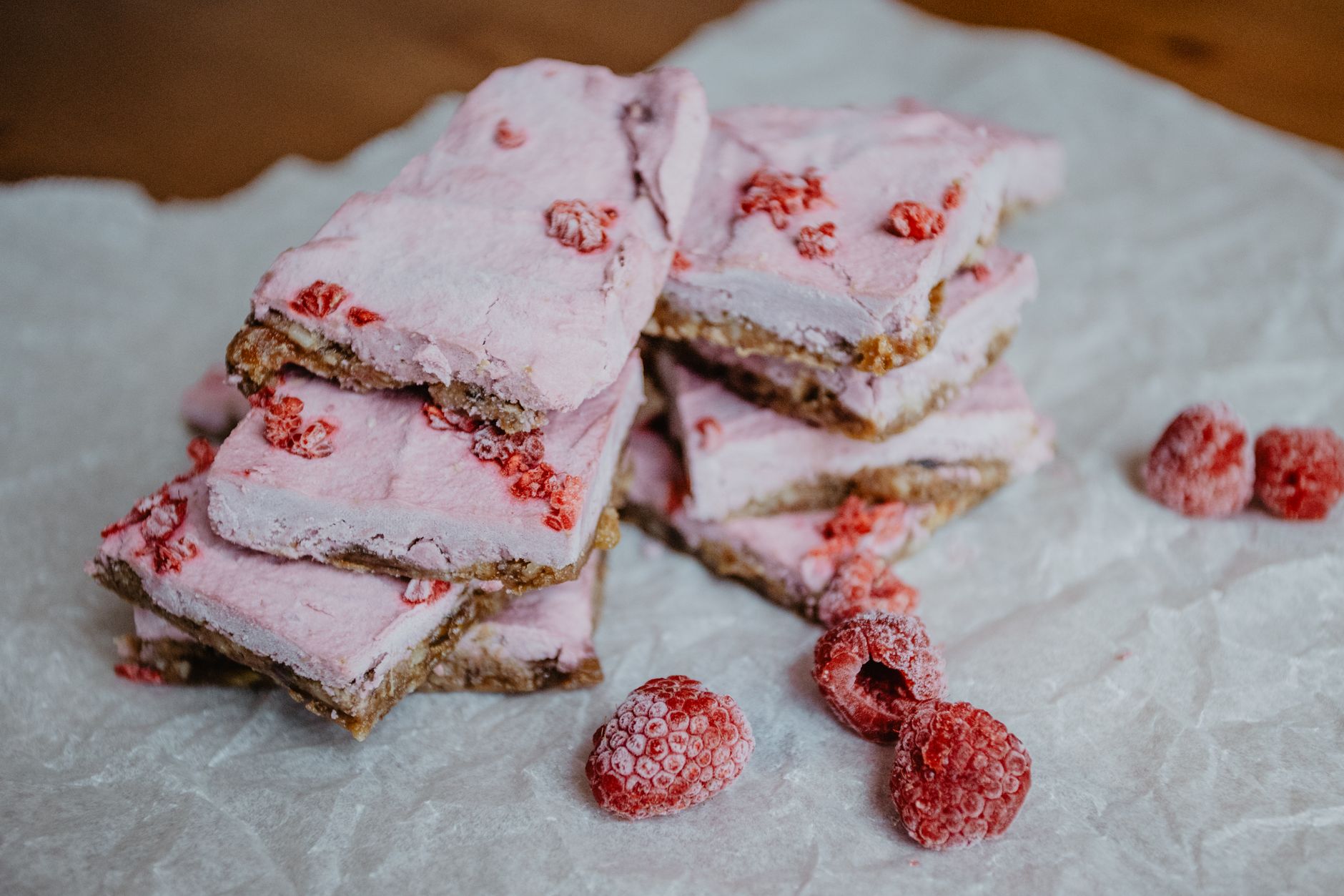 Raspberry Icebox Dessert