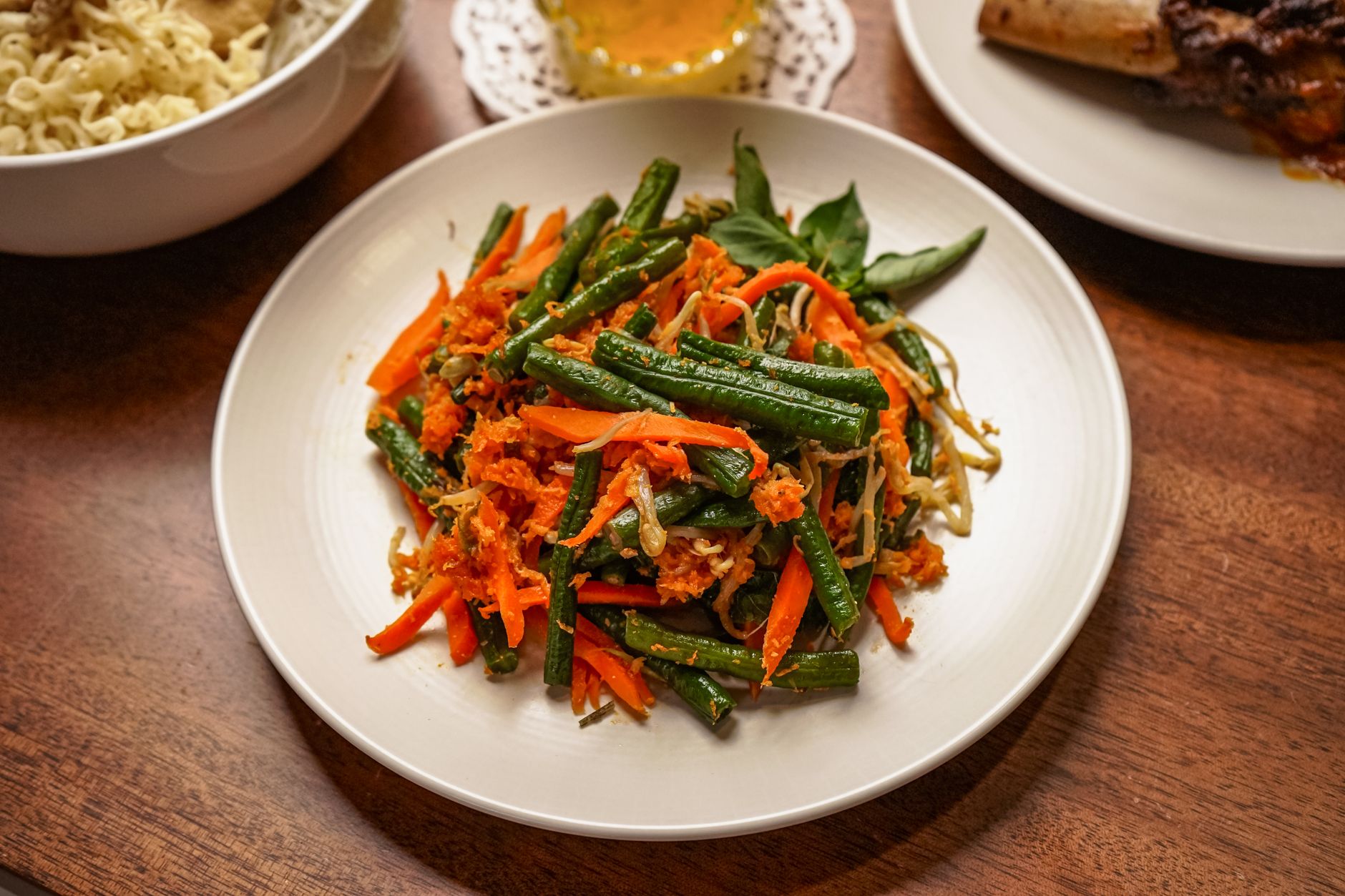 Glazed Carrots and Green Beans