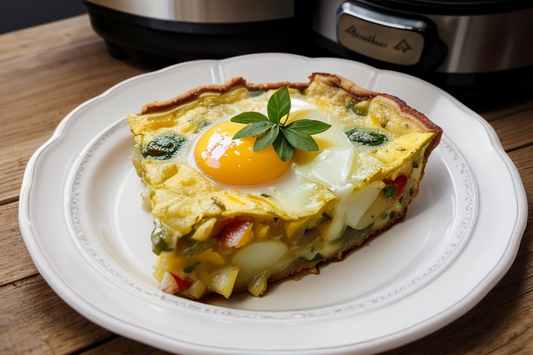 Slow-Cooker Frittata Provencal