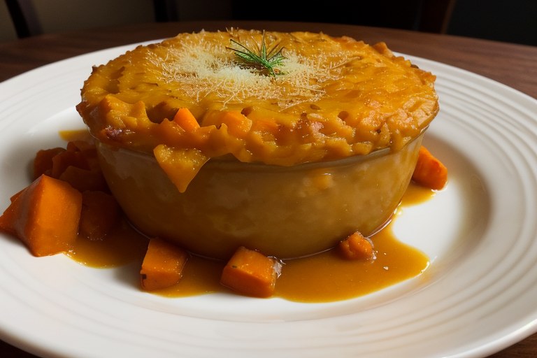 Sweet potato shepherd’s pie