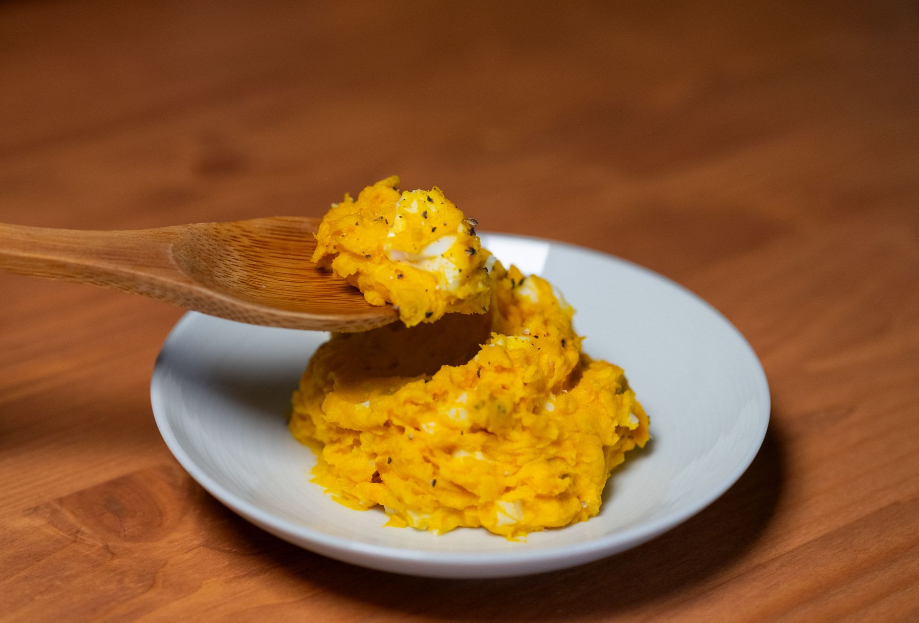 Maple Brown Butter Mashed Sweet Potatoes