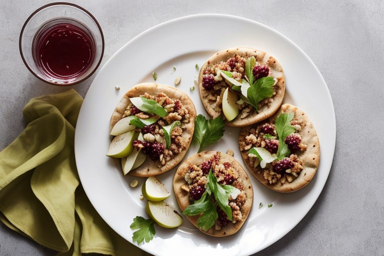 Pear Waldorf Pitas