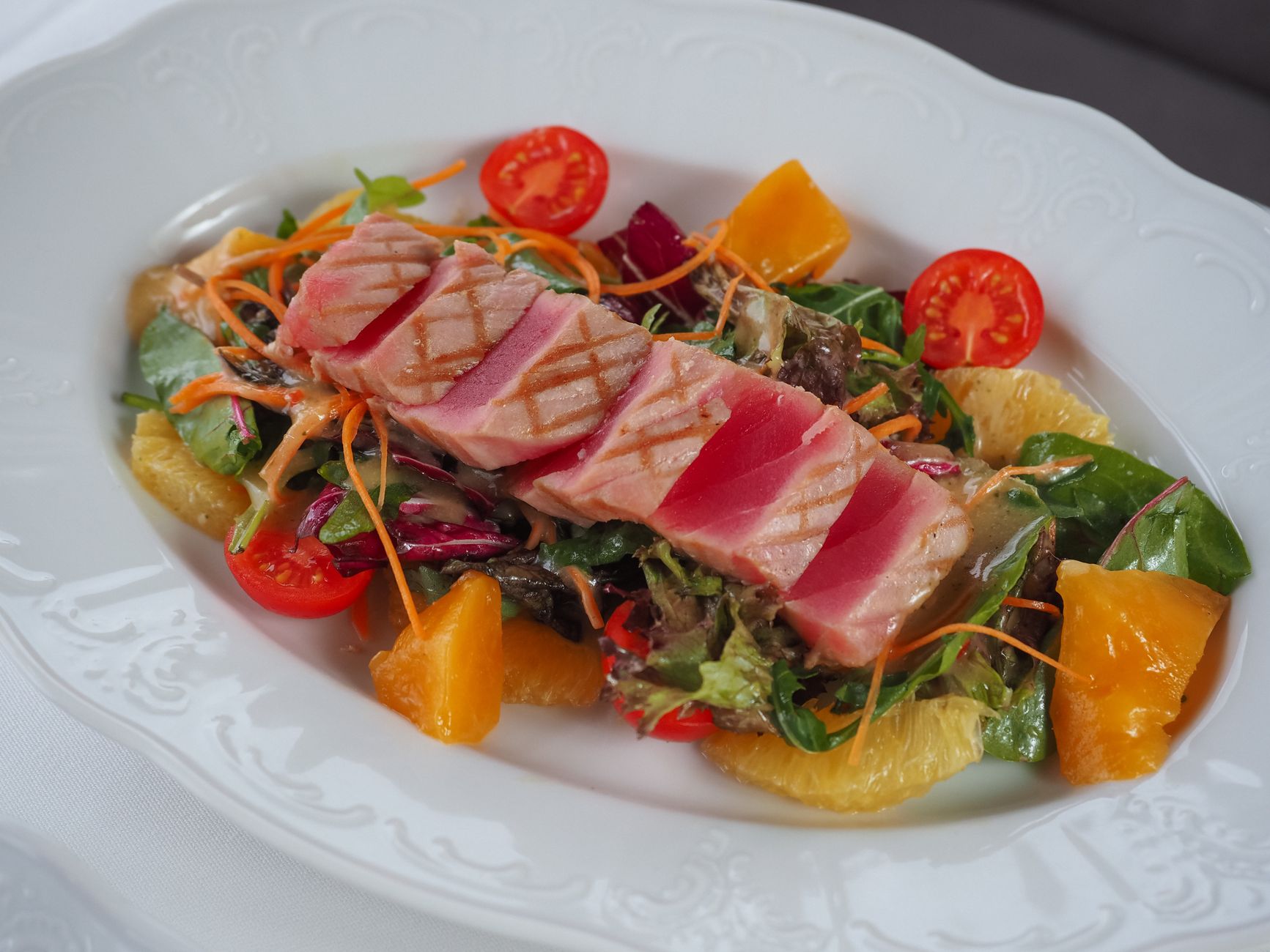 Tuna Steak Salad