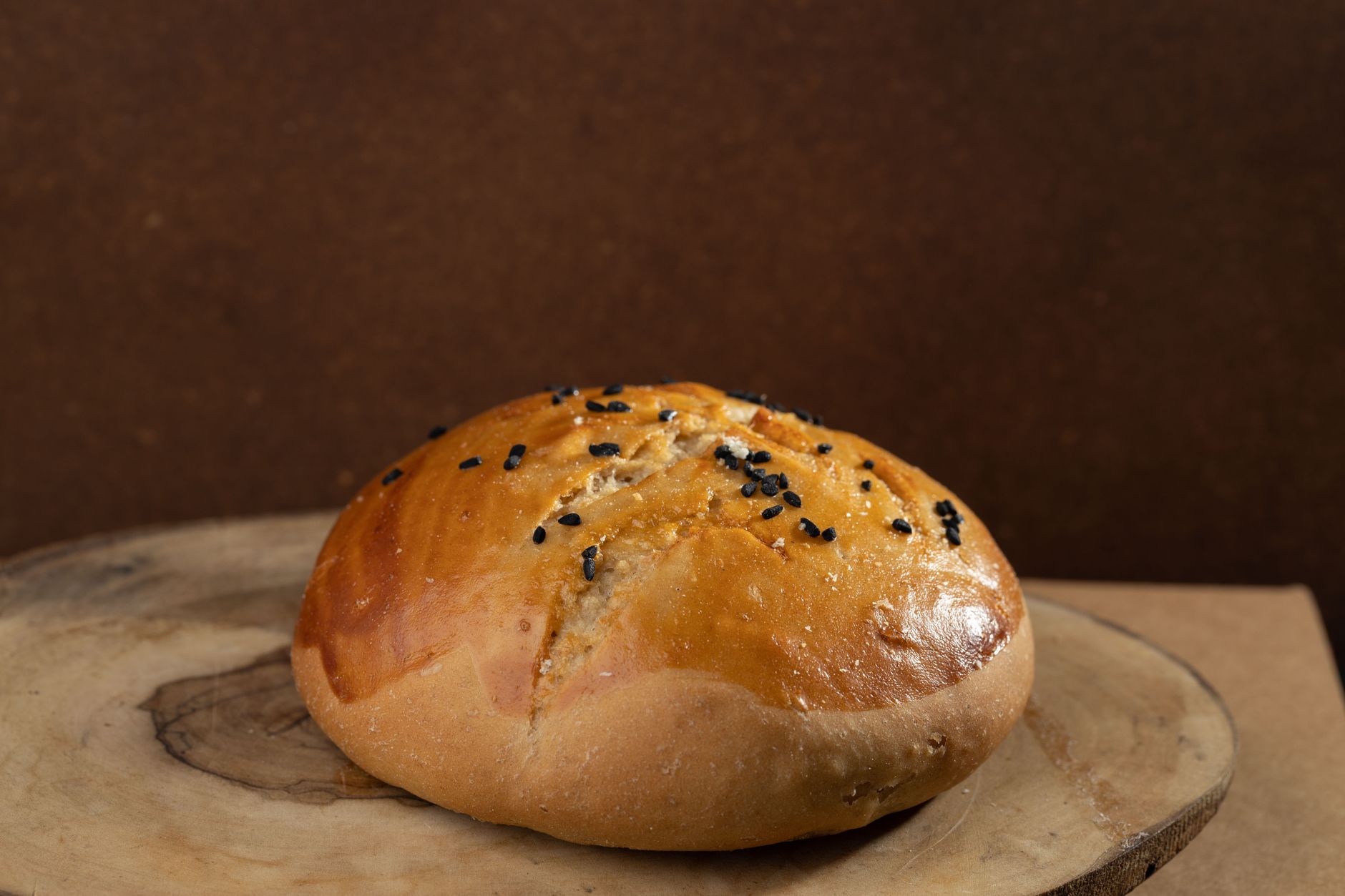 Seeded No-Knead Bread