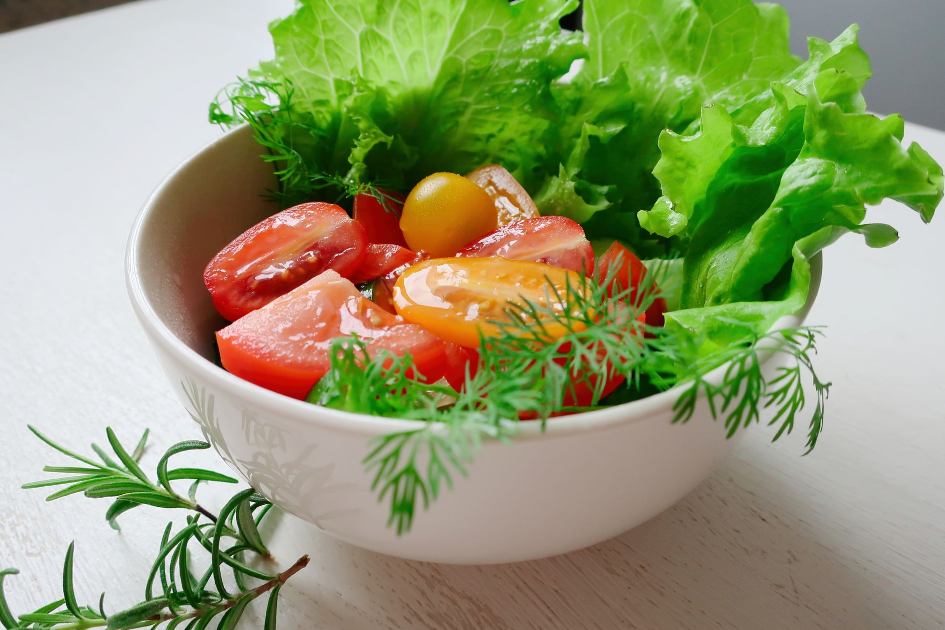 Salad with Dill Dressing