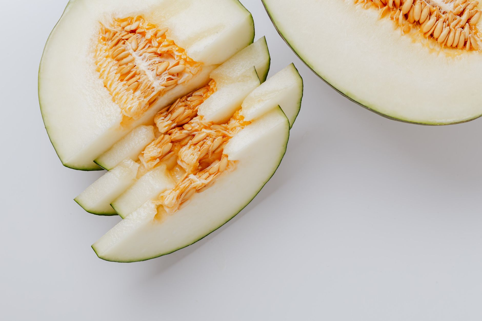 Ginger-Glazed Grilled Honeydew