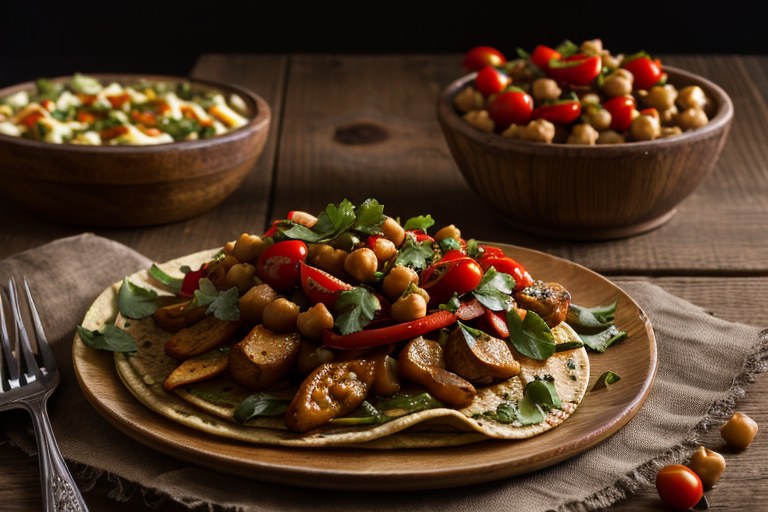 Chickpea Fajitas