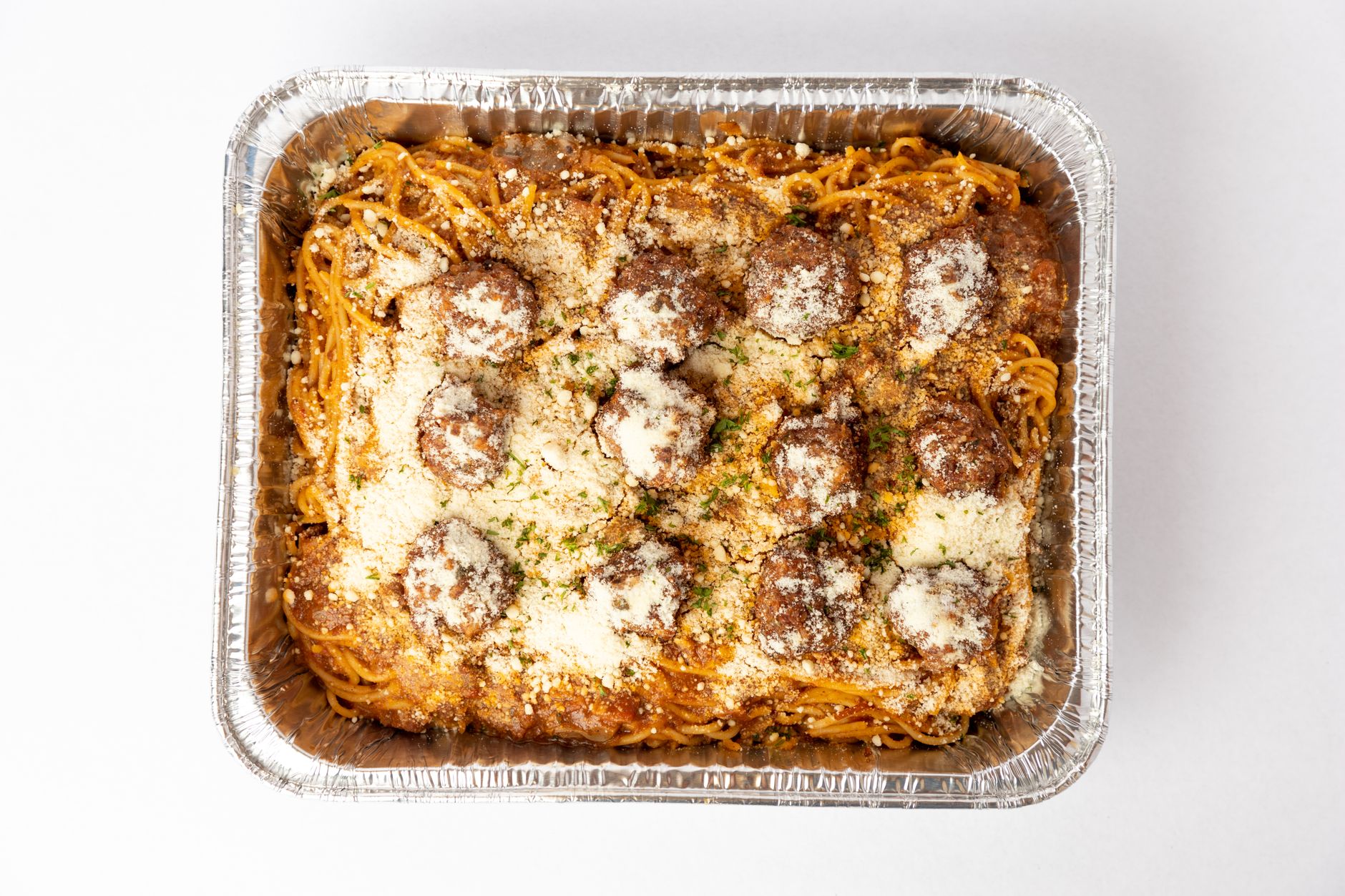 Spaghetti Meatball Bake