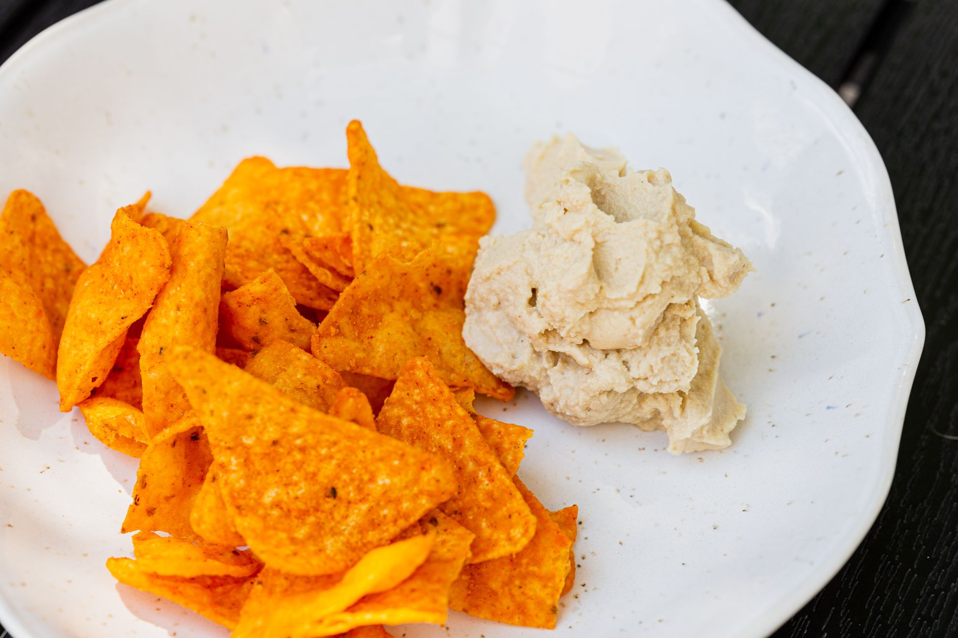 Mediterranean Hummus Nachos