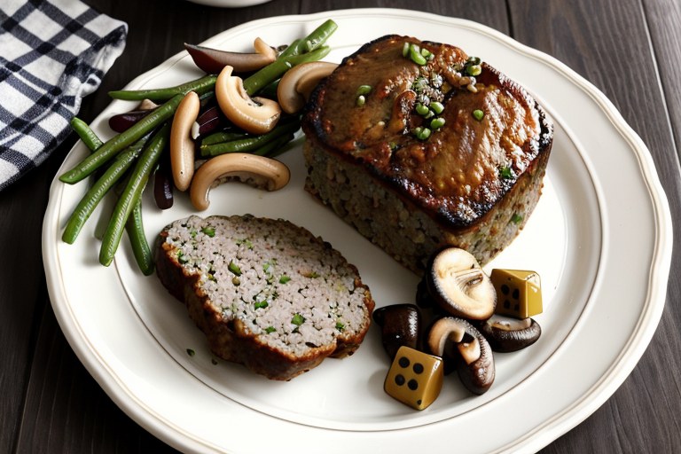 Turkey Mushroom Meatloaf