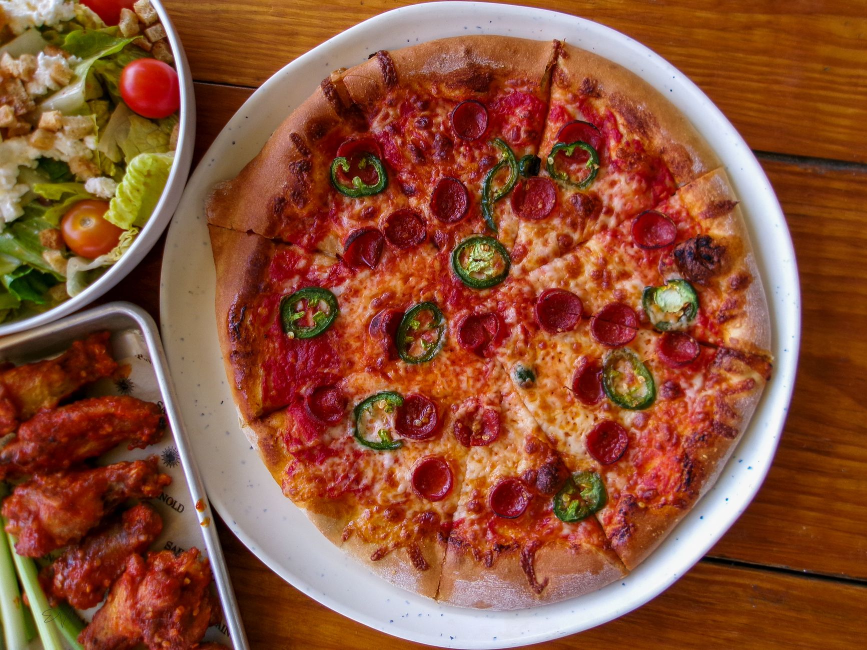 The Quick Fix Salad Bar Pizza