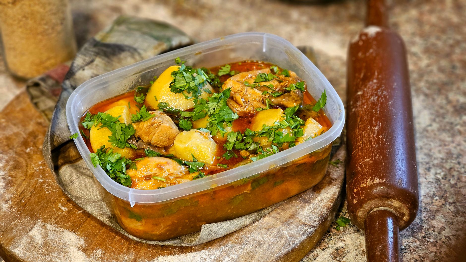 One-Pot Salsa Chicken