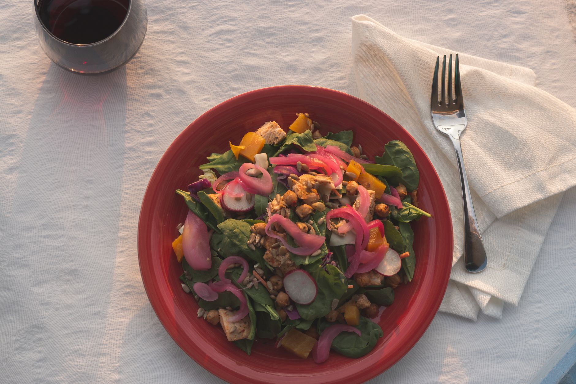 Roasted Chickpea Salad