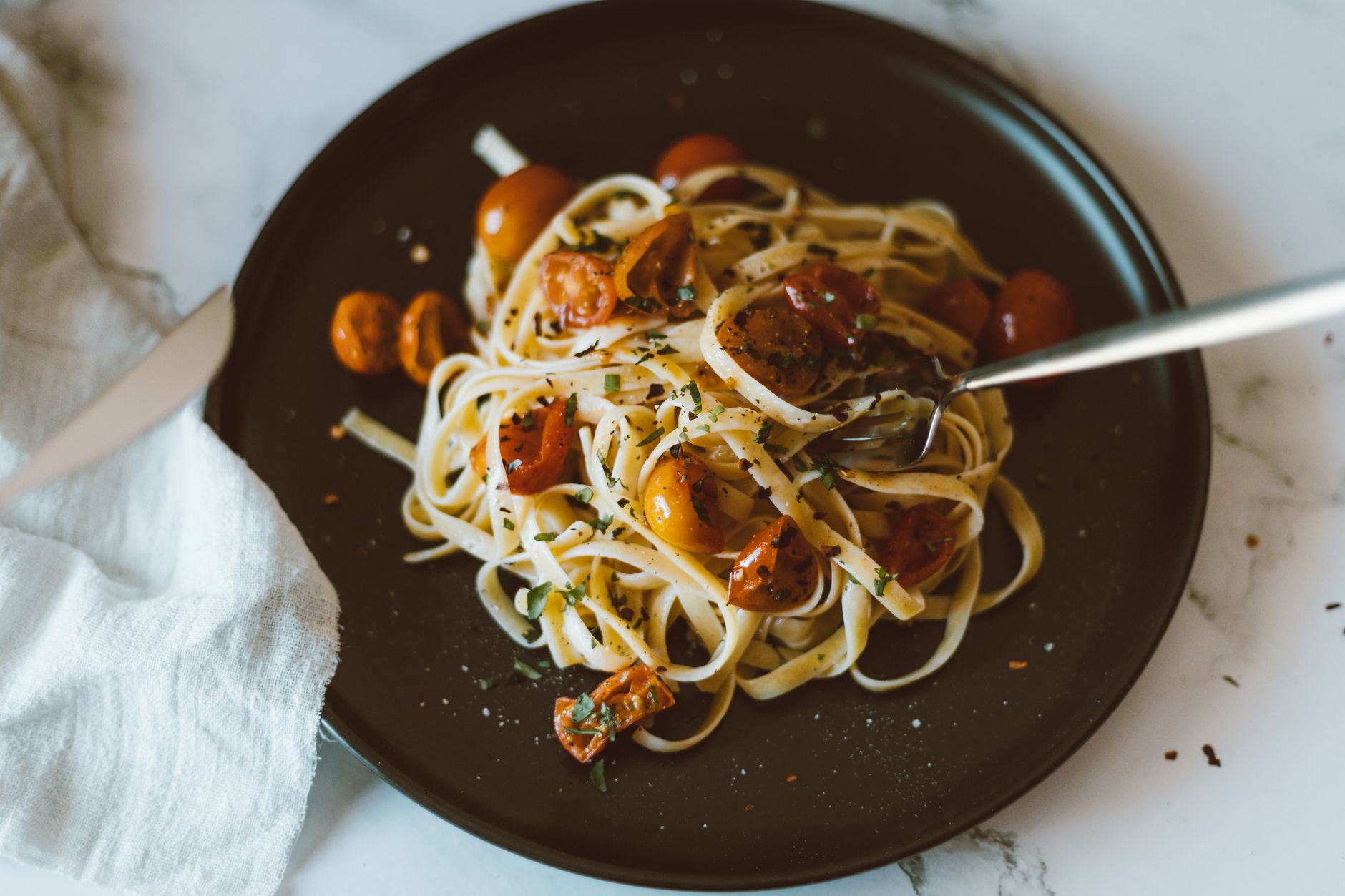 Vegetable Linguine