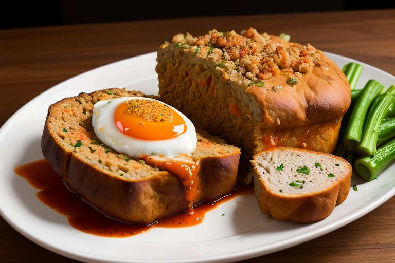 Buffalo Chicken Meat Loaf