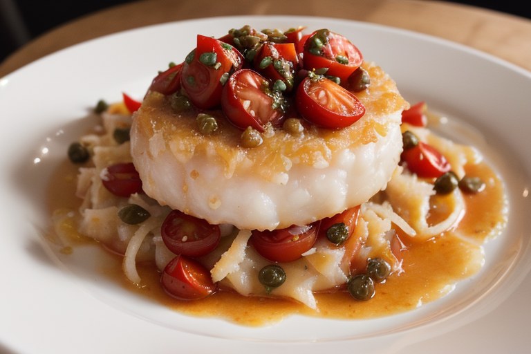 Crab-Topped Cod