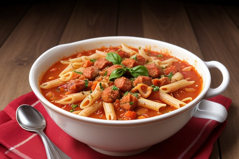 Pasta Fagioli al Forno