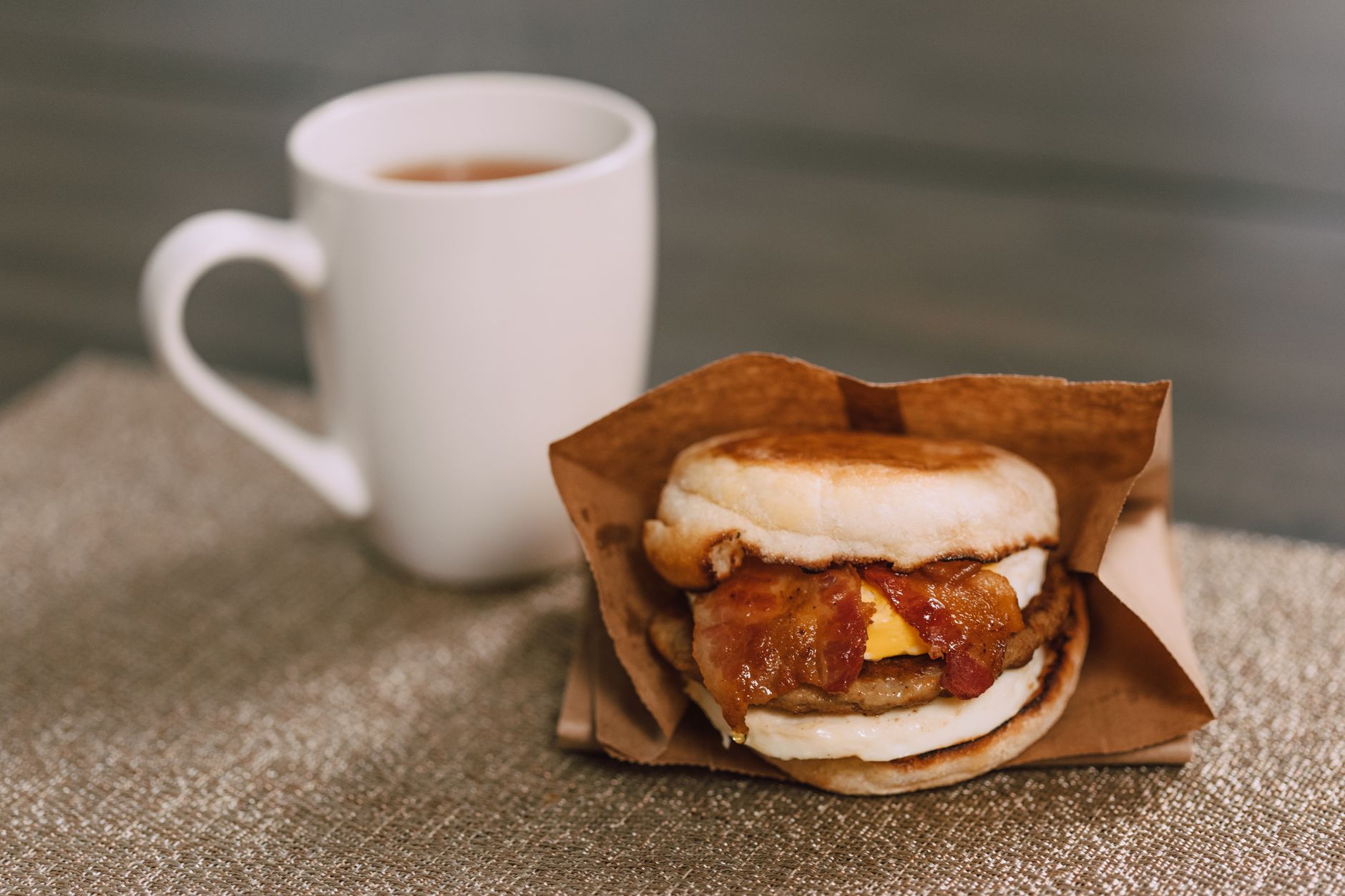 Brown Sugar Bacon Breakfast Sandwiches with Chipotle Mayo