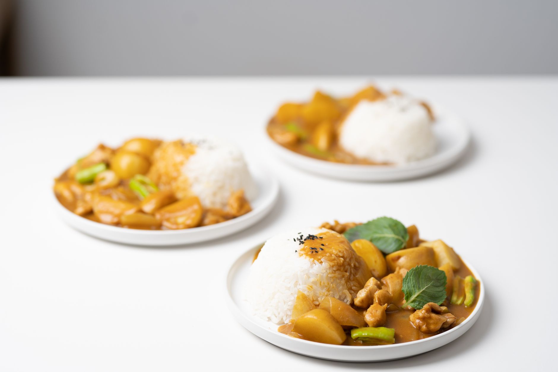 Home-style chicken curry