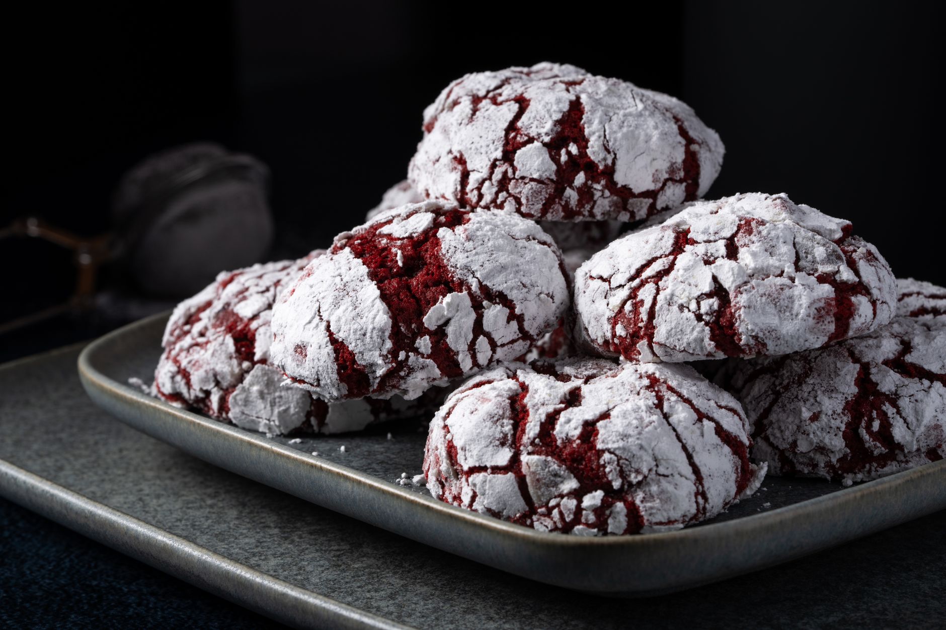 Red velvet cookies